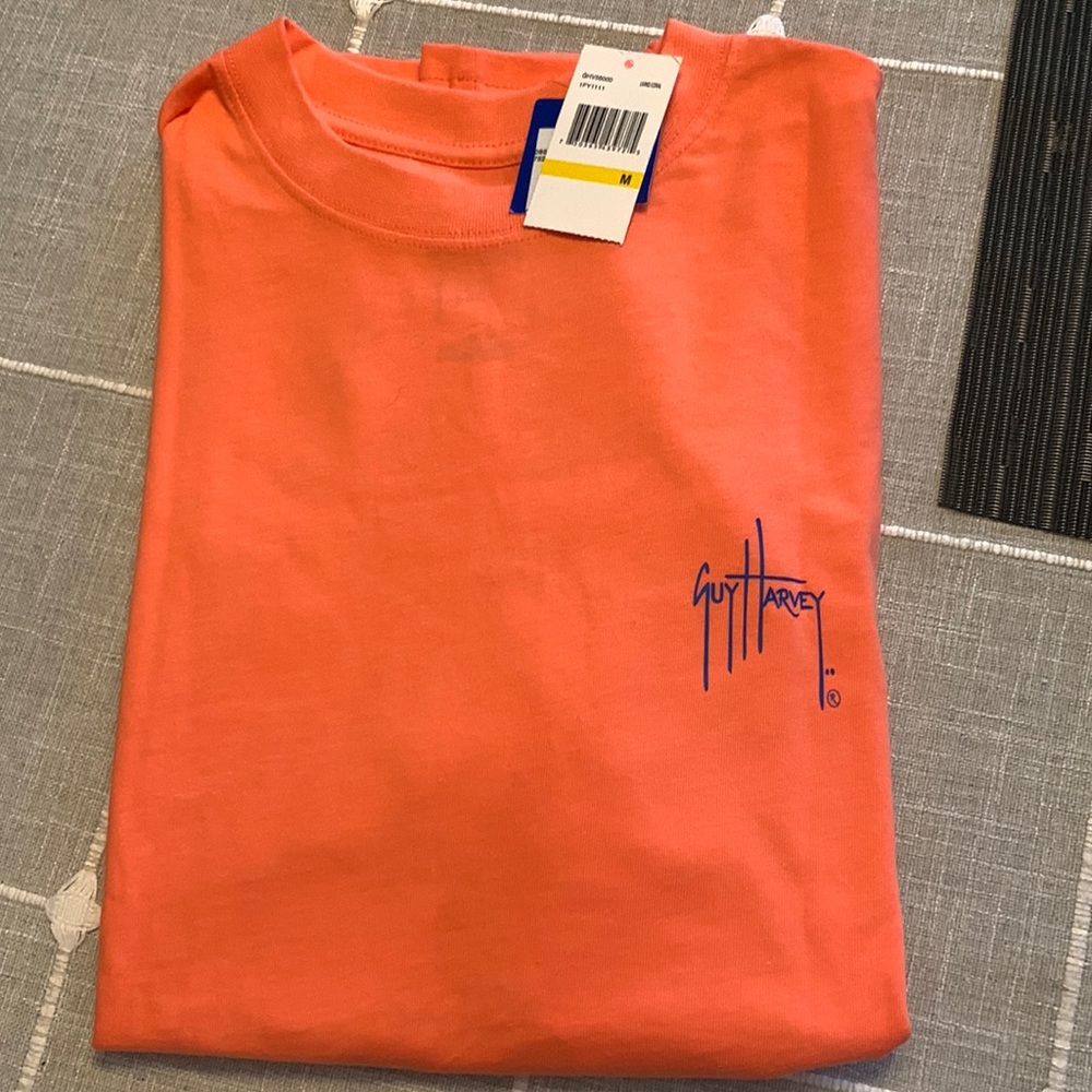 Guy Harvey Orange Shirt